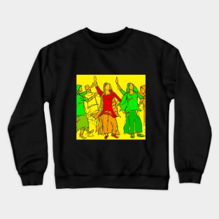 Punjabi girls Giddah Crewneck Sweatshirt